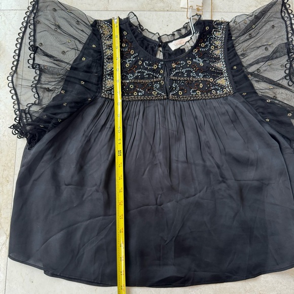Love The Label Serafina Embellished top black size L - Picture 4 of 11